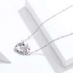 Strieborný náhrdelník s príveskom jednorožca