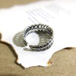Strieborný prsteň, pierko