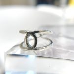 Strieborný prsteň, klasický štýl