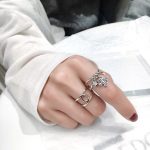 Strieborný prsteň, klasický štýl