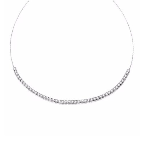 Ezüst nyaklánc cirkóniumkristállyal