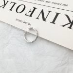 Strieborný prsteň, nastaviteľný, univerzálna veľkosť