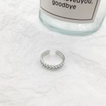 Strieborný prsteň, nastaviteľný, univerzálna veľkosť