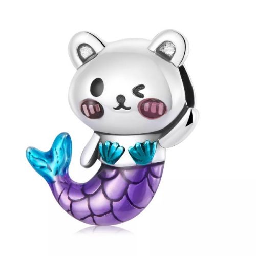 Strieborné kúzlo, medvedík morská panna