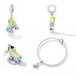 Strieborné kúzlo, kolieskové korčule