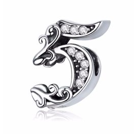 Ezüst charm, 5-ös szám