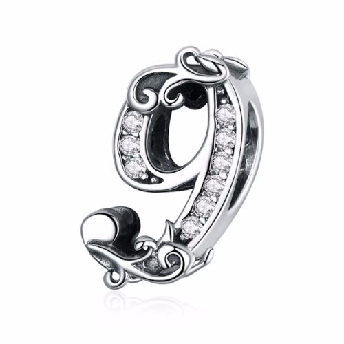 Ezüst charm, 9-es szám