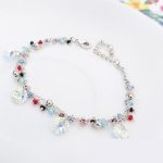 Perlový náramok Crystal AB zdobený kryštálmi Swarovski