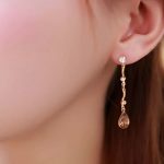 Dlhé kamienkové náušnice