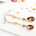 Dlhé kamienkové náušnice