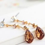 Dlhé kamienkové náušnice