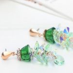 Jedinečné náušnice zdobené kryštálmi Swarovski