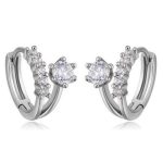 Jedinečné kruhové náušnice, Crystal