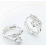 Jedinečné kruhové náušnice, Crystal