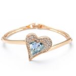 Náramok so srdiečkovým kameňom