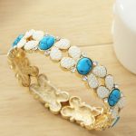 Náramok s motýľmi, zdobený kryštálmi Swarovski