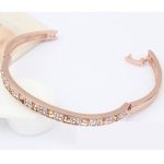 Náramok s kockami, Crystal GSHA, zdobený kryštálmi Swarovski