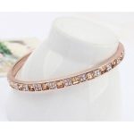 Náramok s kockami, Crystal GSHA, zdobený kryštálmi Swarovski