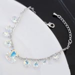 Prasknutie srdiečka a kruhu, Kristály AB, zdobené kryštálmi Swarovski