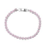 Kruhový náramok, ružový