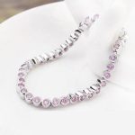 Kruhový náramok, ružový