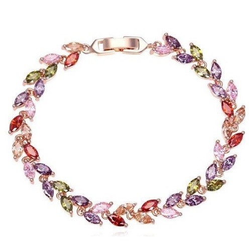 Náramok v tvare listu