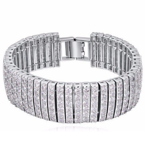 Elegantný kamenný náramok