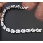 Náramok Lienka, Rhodium