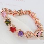 Náramok Lienka, trblietavé zlato