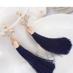 Náušnice v národnom štýle, Tanzanit