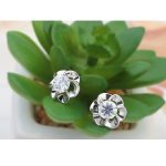 Súprava šperkov v tvare kvetu, Crystal