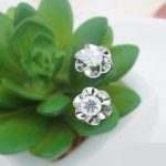 Súprava šperkov v tvare kvetu, Crystal