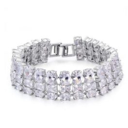 Luxusný náramok so zirkónovými kamienkami