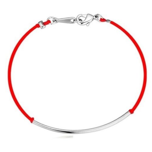 Náramok z červenej šnúrky, Rhodium