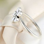 Kvetinový strieborný prsteň, 8