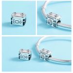 Ezüst charm, fényképezőgép