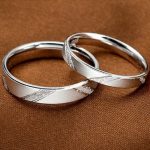 Strieborný snubný prsteň, pánsky, veľkosť 11