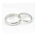 Strieborný pánsky snubný prsteň, veľkosť 8