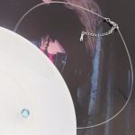 Neviditeľný retiazkový náhrdelník, Aquamarine, zdobený kryštálmi Swarovski