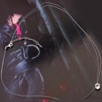 Neviditeľný retiazkový náhrdelník, Crystal, zdobený kryštálmi Swarovski