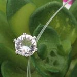 Neviditeľný retiazkový náhrdelník, Crystal, zdobený kryštálmi Swarovski