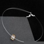 Náramok s príveskom v tvare kocky, Crystal GSHA, zdobený kryštálmi Swarovski