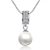 Ezüst nyaklánc gyöngymedállal