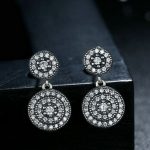 Starostrieborné, kruhové náušnice