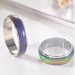 Náladový prsteň, snubný prsteň, veľkosť 8