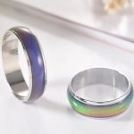 Náladový prsteň, snubný prsteň, veľkosť 9