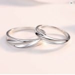 925 sterling ezüst karikagyűrű, férfi 10