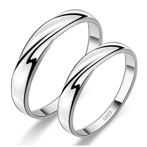 925 sterling ezüst karikagyűrű, férfi 11