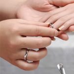 925 sterling ezüst karikagyűrű, női 8