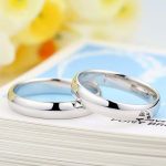 Ezüst női karikagyűrű, 7-es méret